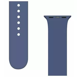 Ремешок iLike Strap APS силиконовый для Apple Watch Ultra/Series 8/7/6/5/4/3/2/SE 45/44/42 мм синий