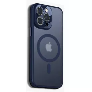 Гибридный чехол Evelatus для Apple iPhone 14 Pro Max с MagSafe PC+TPU синий