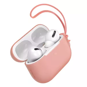 Baseus Let''s go Silikona Aizsargapvalks Austiņām Apple Airpods Pro Oranžs