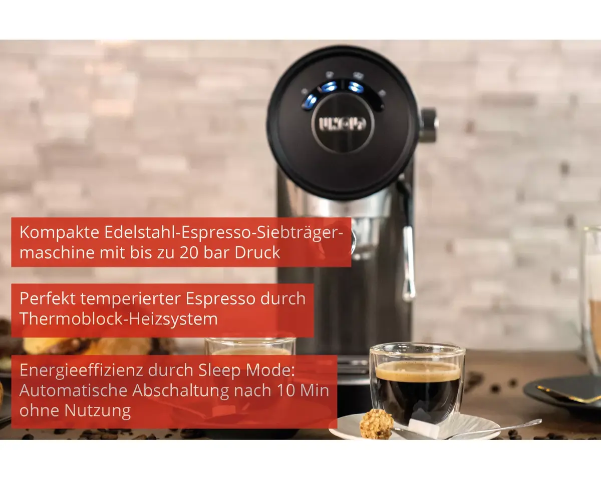 Espresso machine Unold 0.9 L Piccopresso Photo 2