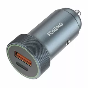 FONENG C16 Single USB Car Charger Kit Metal