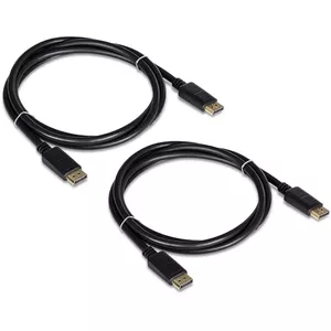 DisplayPort kabelis Trendnet TK-DP06/2 1.8 m Melns