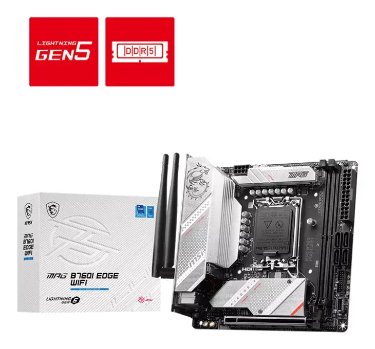 Motherboard MSI MPG B760I EDGE WIFI, 7D40-005R Photo 2