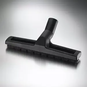 Cietā grīdas uzgalis Nordic Quali ar sukām un riteņiem, ieplūde 35 mm, darba platums 30 cm