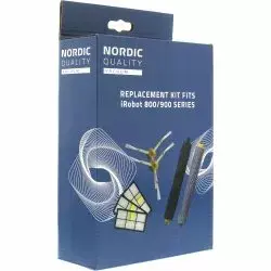 Nomaiņu komplekts nordic quali iRobot 800/900 (MPN 352346) Photo 3