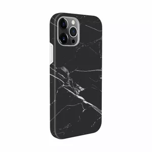 Силиконовый чехол Evelatus для iPhone 12 Pro Max, индивидуальная печать, черный