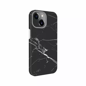 Силиконовый чехол Evelatus для iPhone 14, с индивидуальным принтом, чёрный