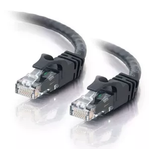 C2G 10м патч-кабель Cat6 черный U/UTP RJ-45 с золотым покрытием