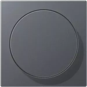 Jung A 1740 BF ANM Rotary Dimmer Cover, Thermoplastic, Anthracite