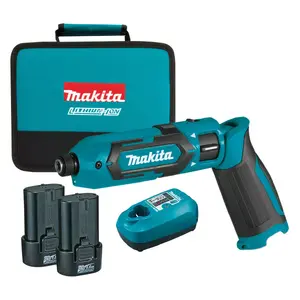 Impact Wrench Makita TD022DSE 1/4" 2450 RPM 25 N⋅m Black, Blue