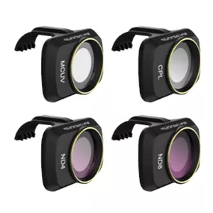 Набор из 4 фильтров Sunnylife для DJI Mini 2 — CPL, ND4, ND8, UV