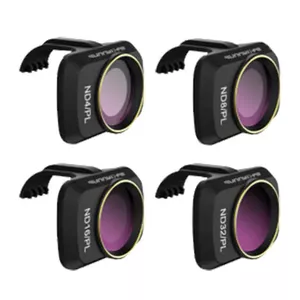 ND-PL filtru komplekts Sunnylife priekš DJI Mini 2 / Mini 2 SE — ND + polarizējošs 4/8/16/32