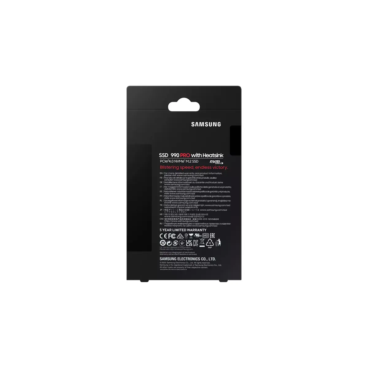 SSD диск Samsung 990 PRO 2000 ГБ MZ-V9P2T0CW Photo 9