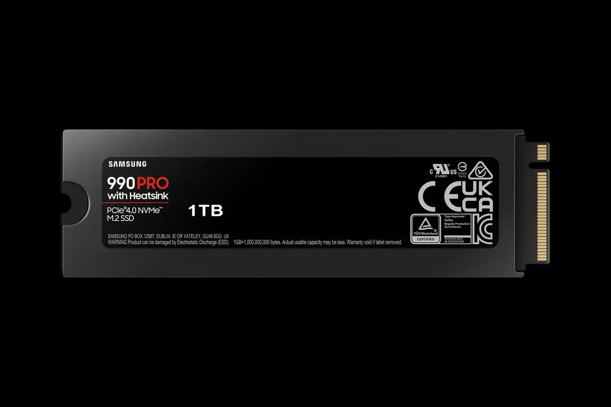 SSD diskdziņš Samsung 990 PRO ar