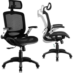 Ofisa krēsls Mozos ERGO-C — ergonomisks regulējams, melns