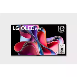 LG OLED evo OLED65G33LA 165,1 cm (65") 4K Ultra HD Viedtelevizors Wi-Fi Melns