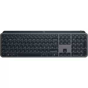 Клавиатура Logitech MX Keys S Универсальная RF Беспроводная Bluetooth QWERTY Датская Финская Норвежская Шведская Графит