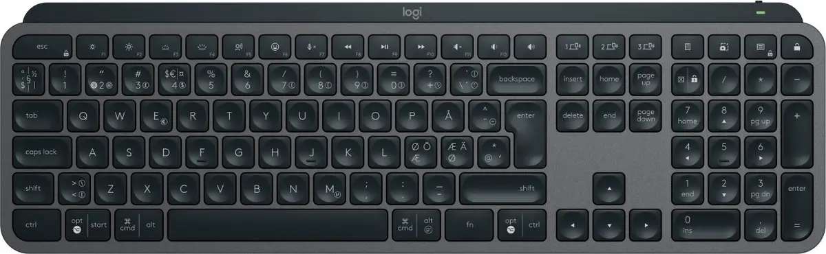 Bezvadu pilna izmēra tastatūra Logitech MX