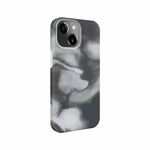 Silicone Case Evelatus for iPhone 14 — Customized Print, Gray