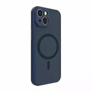 Evelatus hibrīda vāciņš Apple iPhone 14 ar MagSafe PC un TPU materiālu zils