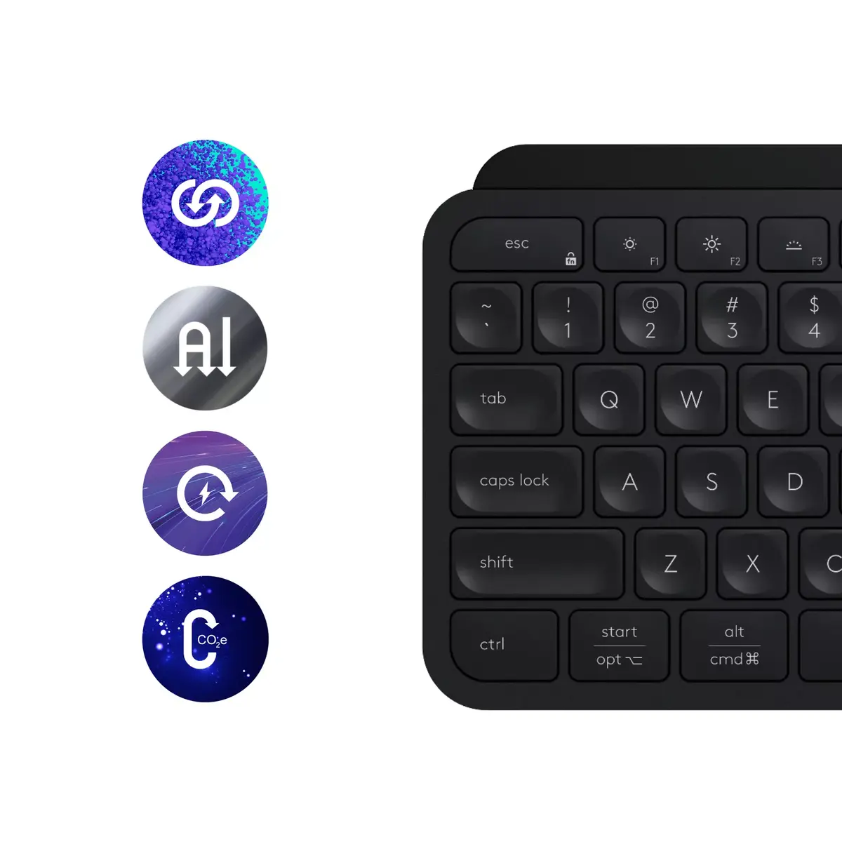 Klaviatūra Komplekts Logitech MX Keys S Photo 13