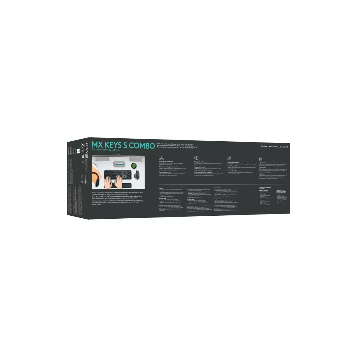 Klaviatūra Komplekts Logitech MX Keys S Photo 37