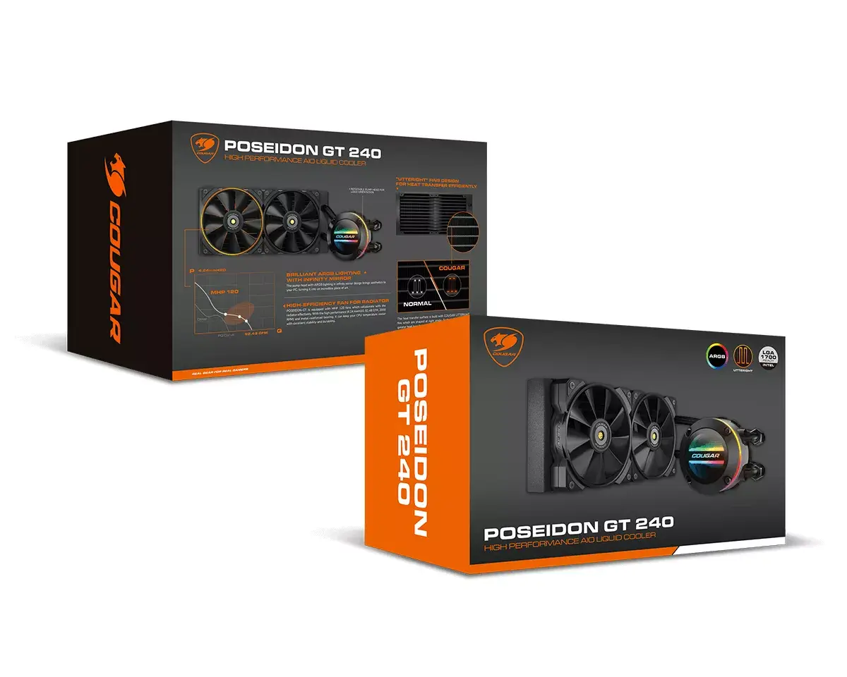 CPU ūdens dzesēšana COUGAR Poseidon-GT 240 Photo 7