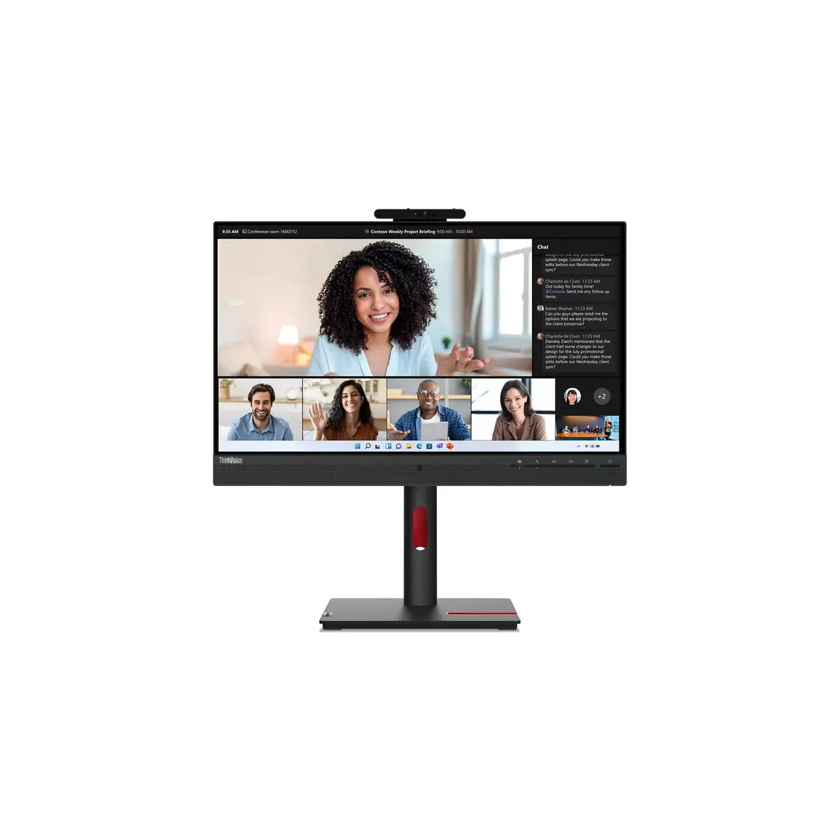 Monitors Lenovo ThinkVision T24mv-30 Photo 2