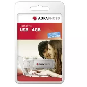 USB флеш-память AgfaPhoto 4ГБ USB Type-A Серебристая