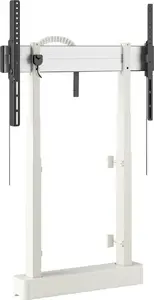 Optoma RISE 2005W White Floor Stand for 86-inch Displays with 120 kg Capacity and Height Adjustment