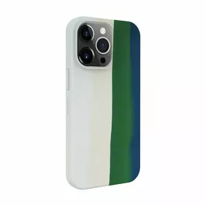 Силиконовый чехол Evelatus для Apple iPhone 14 Pro Max, многоцветный зелёный