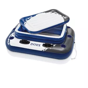 Floating cooler Intex MEGA CHILL II Black Blue White