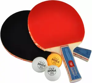 Galda tenisa komplekts JOOLA Duo — 2 raketes un bumbiņas (modelis 54820)