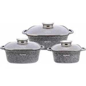 Cookware set Klausberg KB-7534 — marble-coated pots and pans set