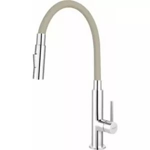 Кухонный смеситель FERRO Zumba Slim 2F стоящий, бежевый (BZA43P)