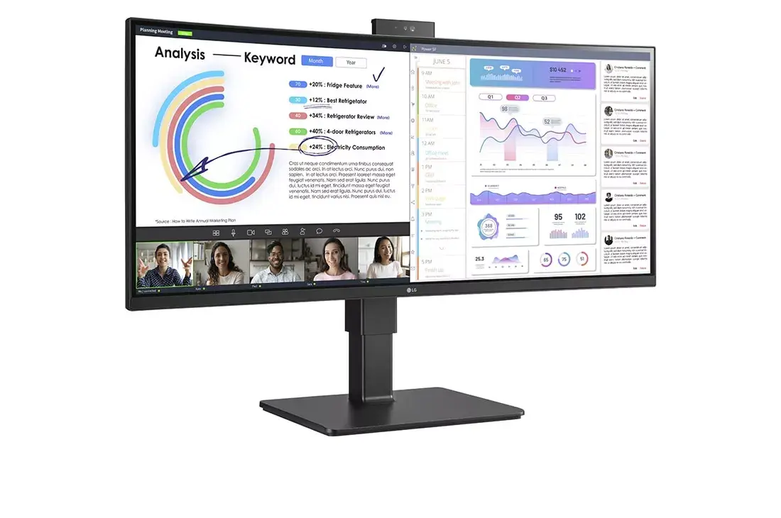 Компьютерный монитор LG 34BQ77QC-B Photo 5