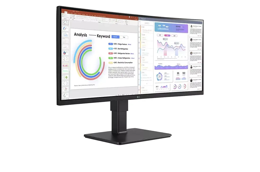 Компьютерный монитор LG 34BQ77QC-B Photo 6