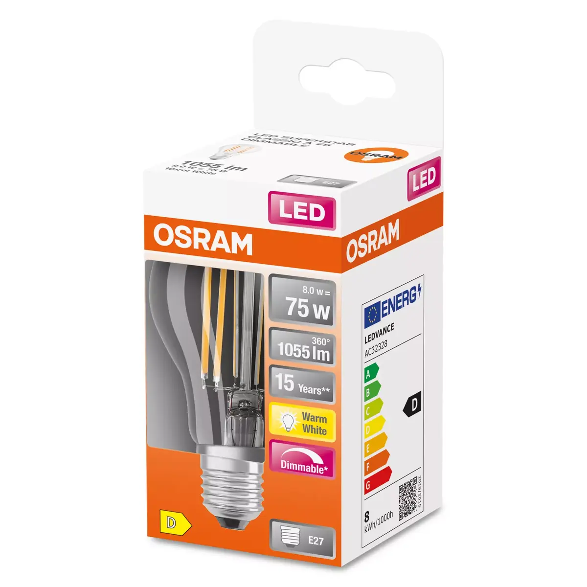 LED spuldze Ledvance SUPERSTAR 9 W E27 Photo 4