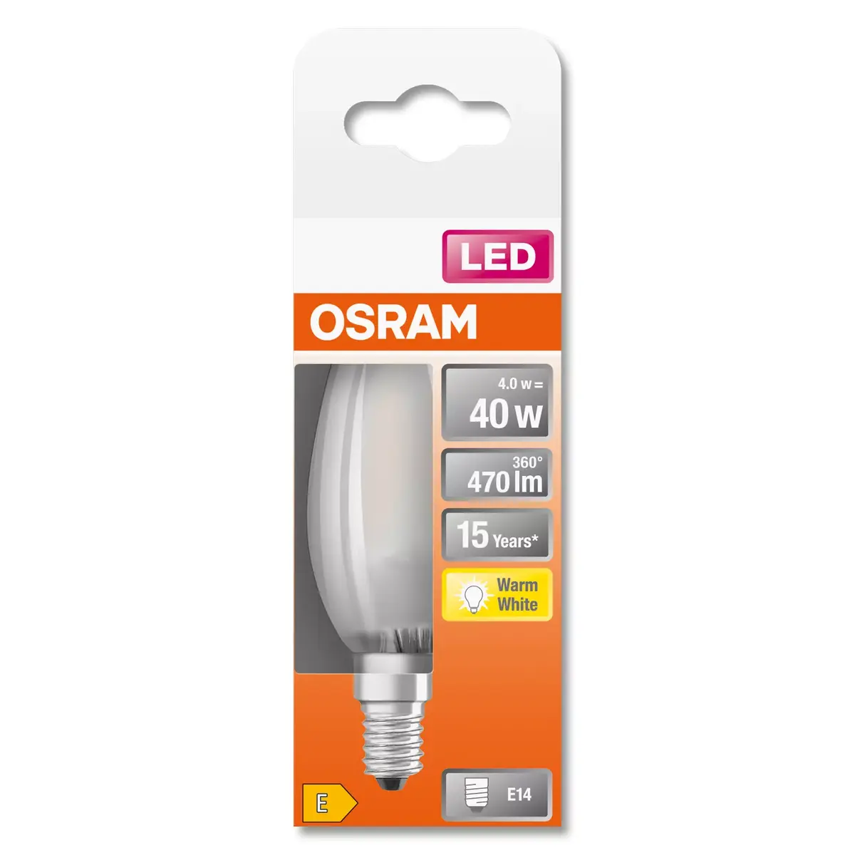 LED spuldze Ledvance STAR 4 W E14 Photo 4