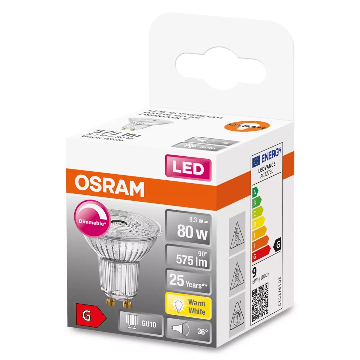 Ledvance Osram SUPERSTAR LED bulb 8 W GU10 Photo 3