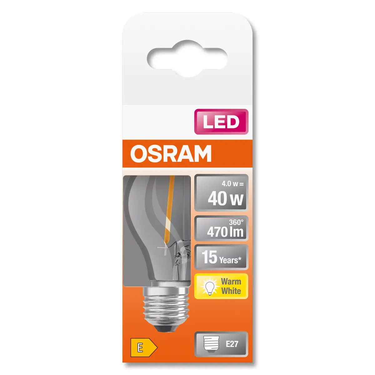 LED spuldze Ledvance STAR 4 W E27 Photo 4