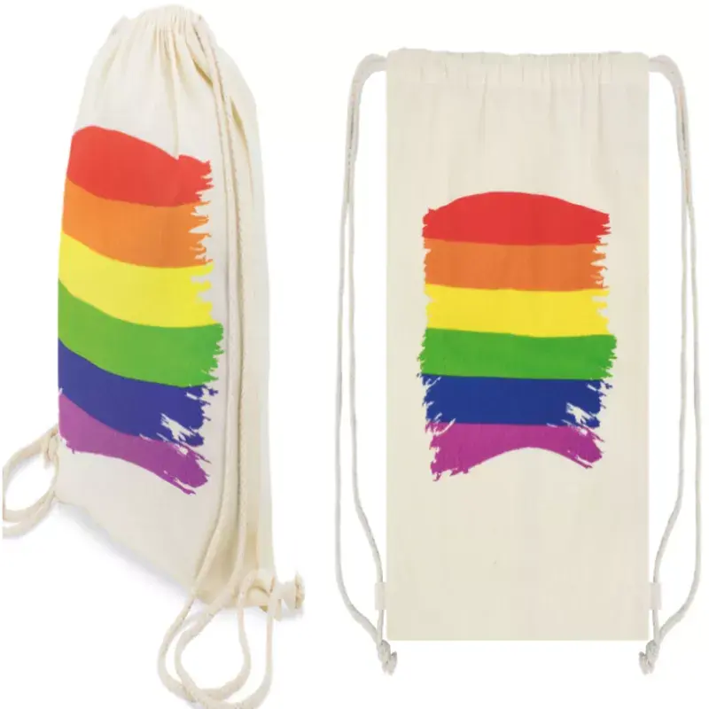 Backpack PRIDE D-235566 Cotton LGBT Flag Photo 2