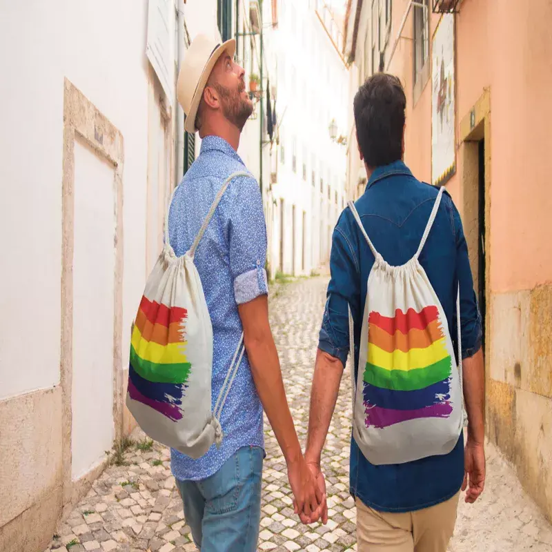 Backpack PRIDE D-235566 Cotton LGBT Flag Photo 3