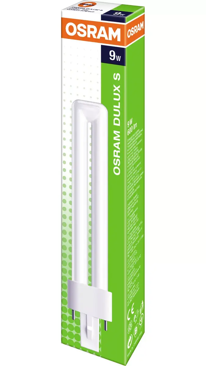 Fluorescētā spuldze Ledvance Osram DULUX S 9 W/827 Photo 3