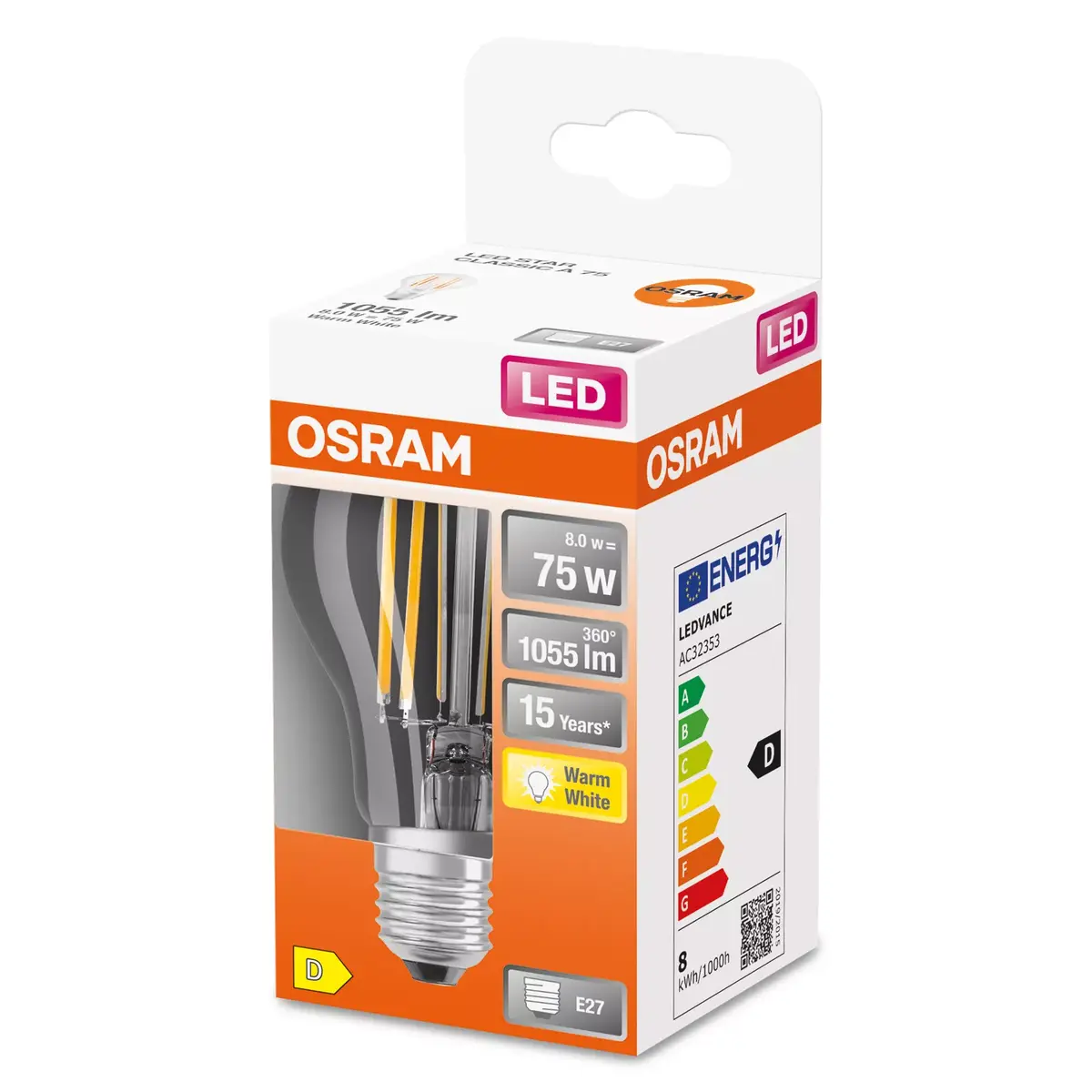 LED bulb Ledvance STAR 7.5 W E27 Photo 3