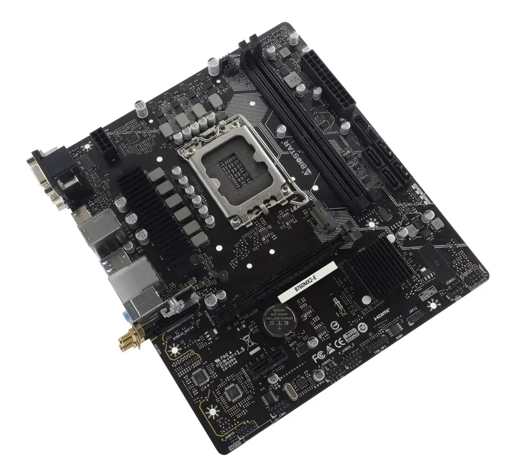 BIOSTAR B760MX2-E micro ATX mātesplate Photo 2