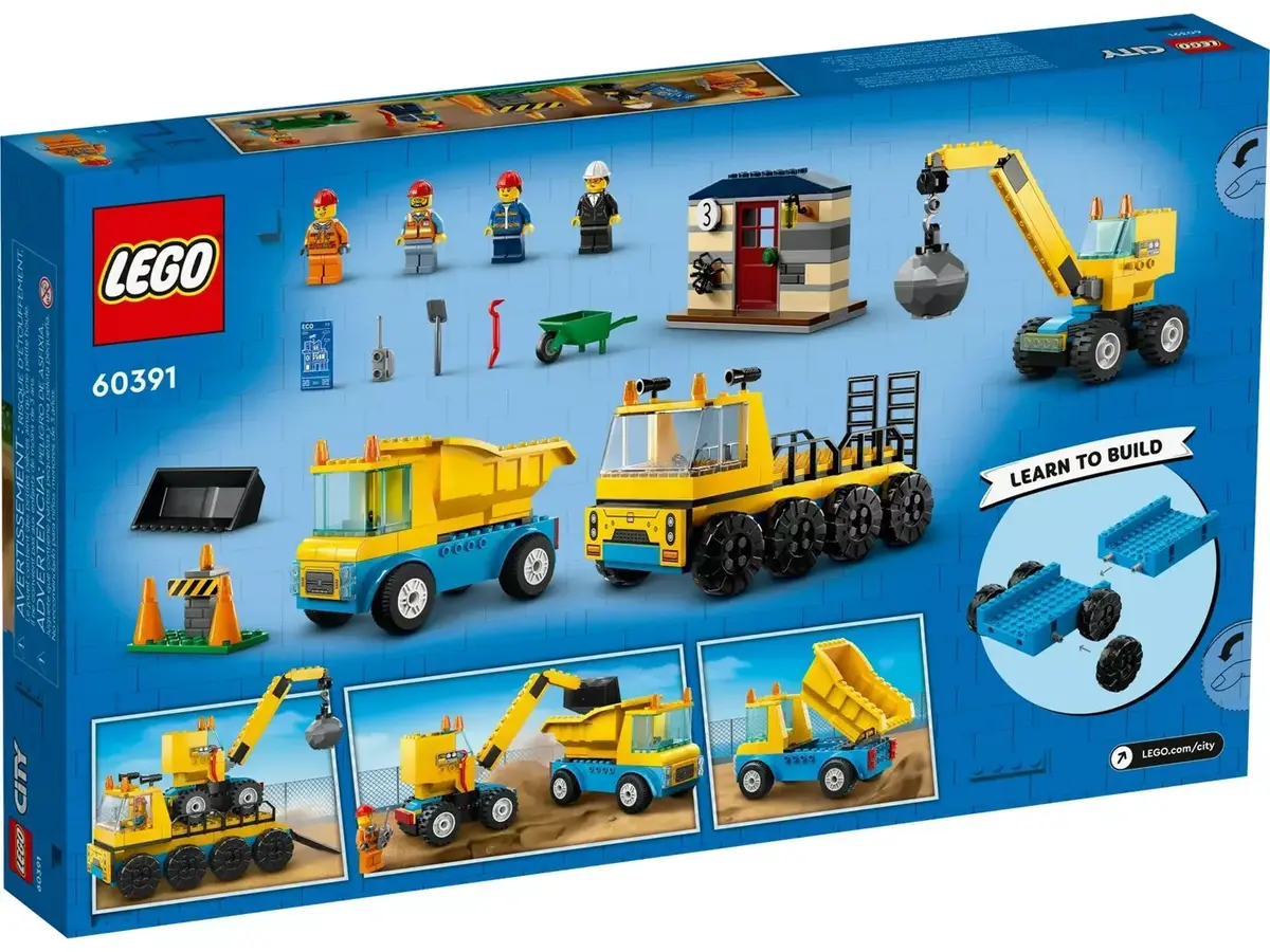 Construction Toy Trucks LEGO 60391 Photo 2