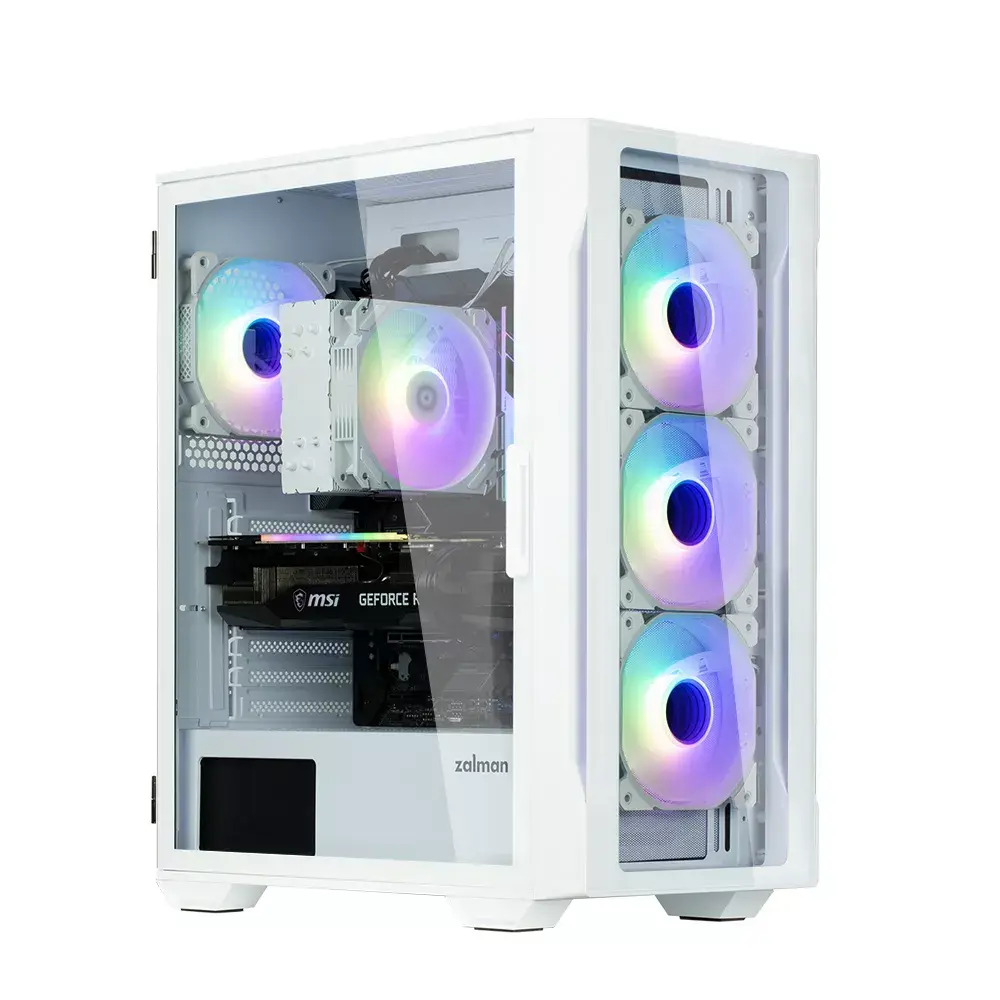 Компьютерный корпус Zalman I3 NEO TG WHITE Photo 2