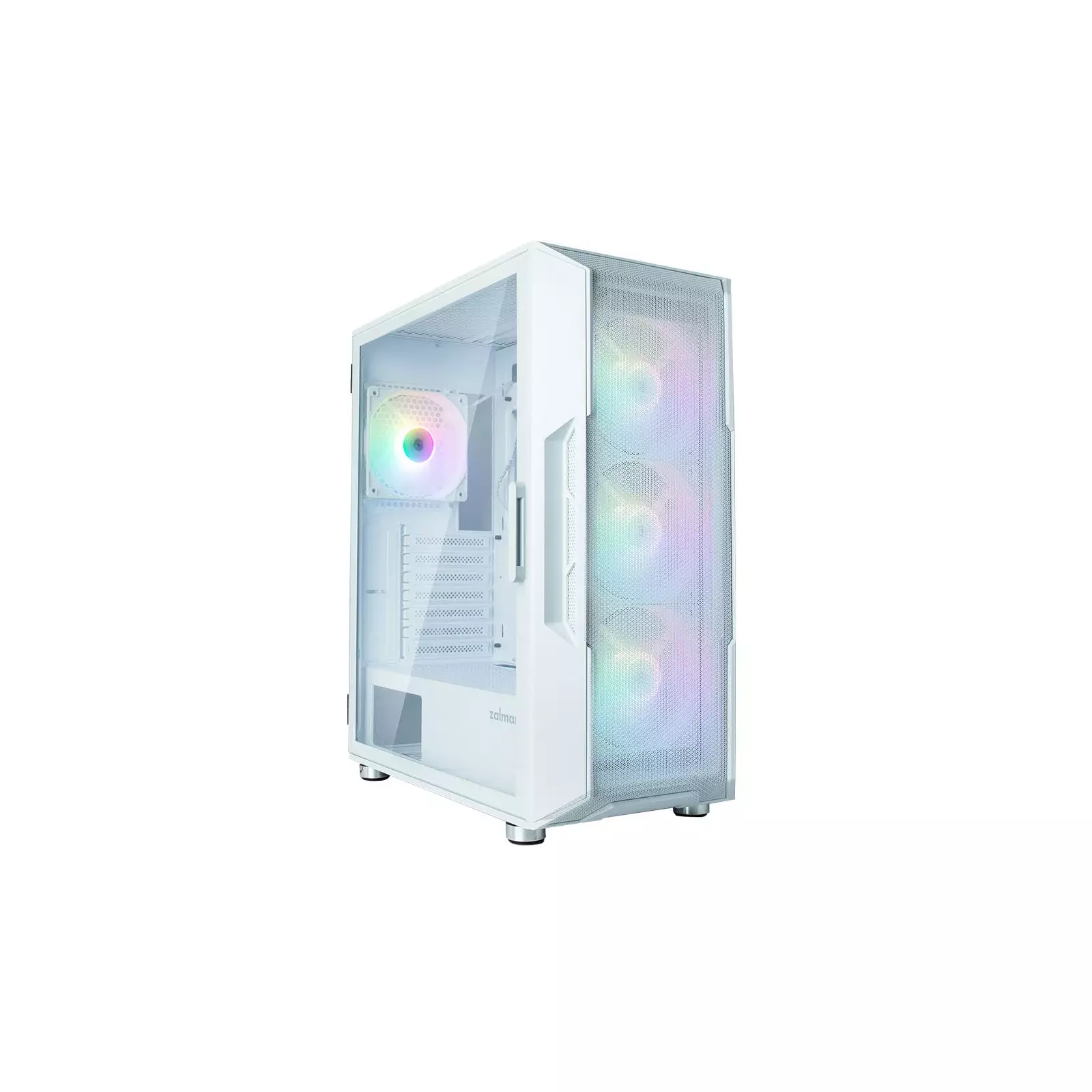 zalman i3 neo white ねこ Amazon.com: Zalman i3 NEO ATX Mid Tower Gaming PC Case - 4 x