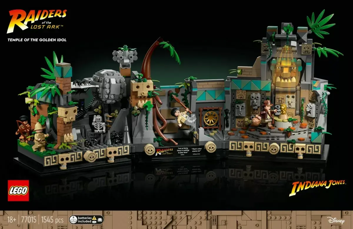 LEGO Indiana Jones Zelta Idola templis 77015 Photo 3